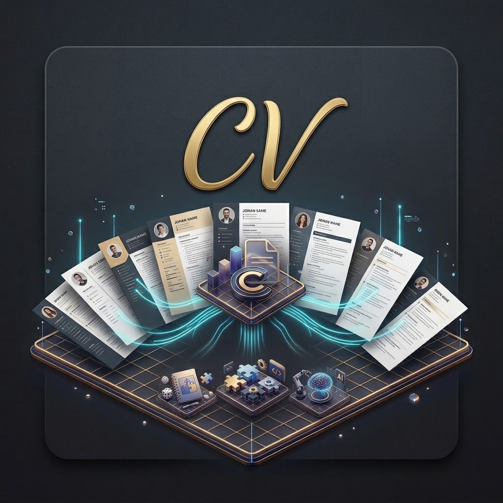 حزمة قوالب السيرة الذاتية الاحترافية – جاهزة للتعديل (Resume Templates) متنوعة