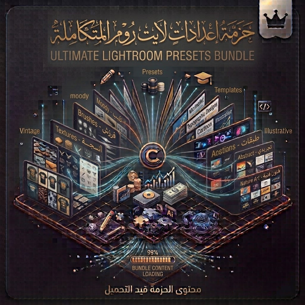 حزمة فلاتر لايت روم (Lightroom Presets) – لصور احترافية بضغطة زر